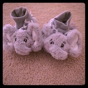 Baby elephant slippers